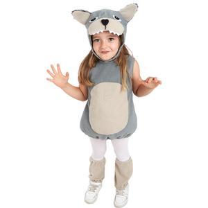 Disfraz de lobo peluche para niño