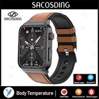Reloj Inteligente Monitor de Glucosa ECG y Presión Arterial IP68