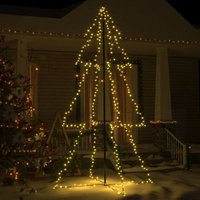 Árbol De Navidad con 300 Luces LED Cfw699222 120x220 Cm