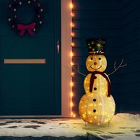 Muñeco De Nieve Navideño LED 120 cm