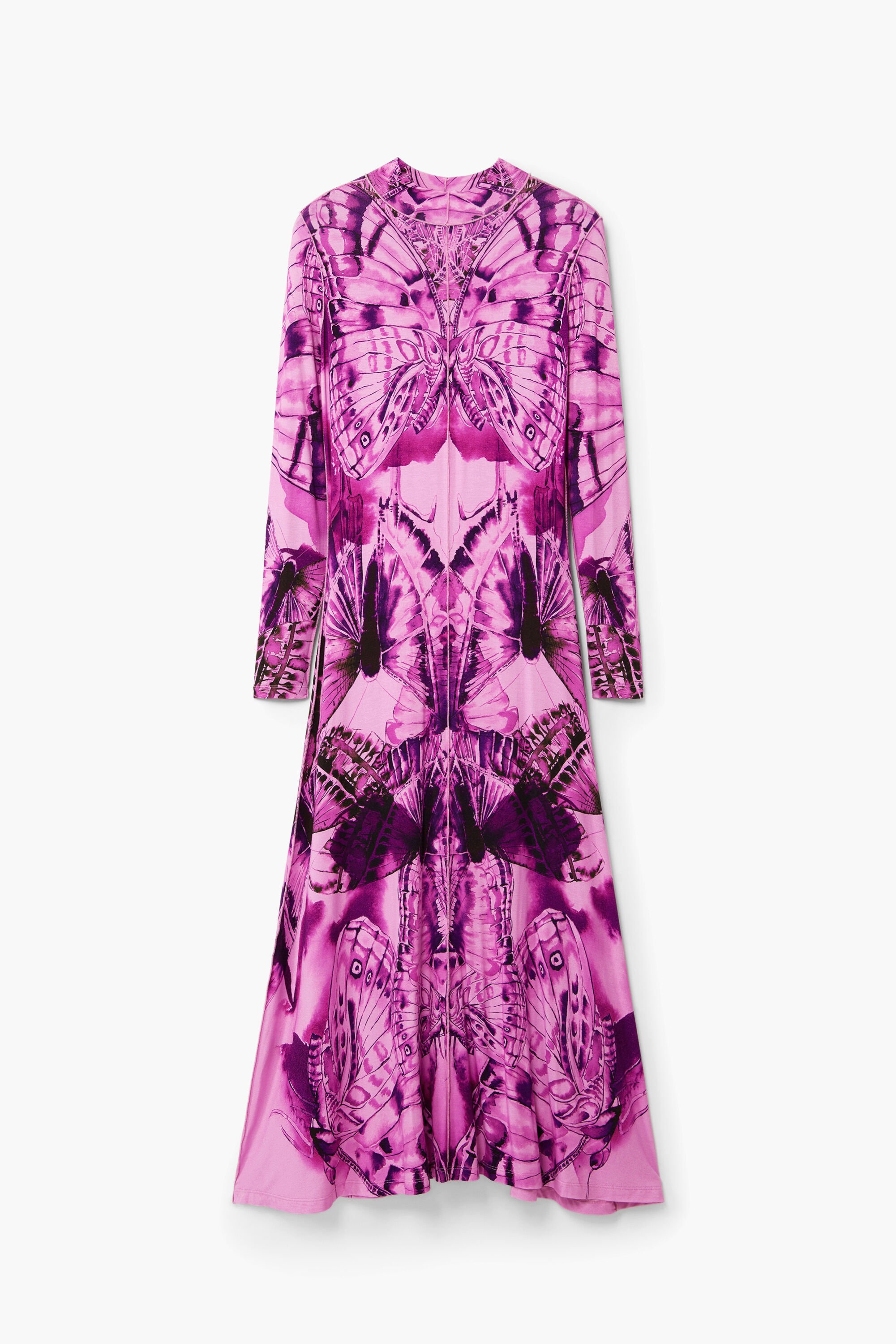 Vestido midi Desigual estampado