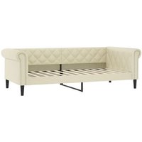 Sofá Cama Cuero Sintético 100x200 cm