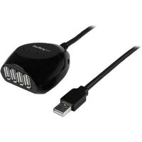 Startech.com Cable Extensor Activo USB 2.0 de 15m con Hub