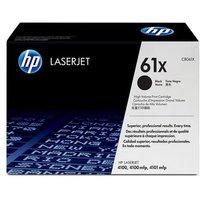 Cartucho de Tóner HP 61X Laserjet Negro Original de Alto Rendimiento