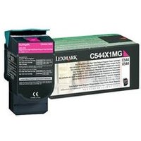 Cartucho de tóner magenta Lexmark C544 X544 Extra High Yield Return Programme (4k)
