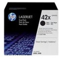 Hp Tóner Original Negro 42x Q5942xd (2 Unidades)