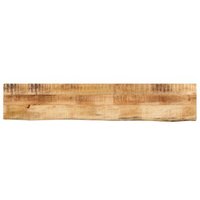 Tablero de Mesa Borde Natural Madera Maciza Mango 160x30x2.5 cm