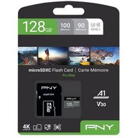 Tarjeta Micro SD PNY Pro Elite 128GB C10 con Adaptador