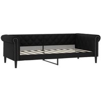 Sofá Cama 90x190 cm Cuero Sintético Vidaxl