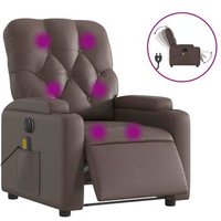 Sillón de Masaje Reclinable Eléctrico Vidaxl