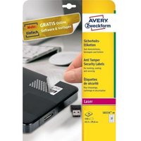 Etiqueta Autoadhesiva Rectángulo Redondeado Permanente Avery Zweckform L6114-20 540 Pieza(s)