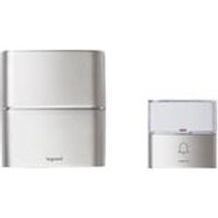 Timbre Inalambrico Legrand Premium Aluminio