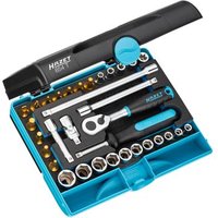Hazet 854T Juego de Llaves de Vaso 1/4 Pulgadas (6,3 mm)