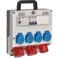 Caja De Distribución De Potencia Brennenstuhl 6 Vías 230 V 16 A