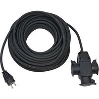 Alargador Eléctrico H07RN-F 3G1,5 de 25m con 3 Tomas IP44 Brennenstuhl