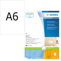 Etiquetas De Dirección Permanentes A6 105x148 Mm 800 Hojas Herma