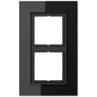 Marco 2 Elementos Ls Plus Negro Cristal Jung Lsp 982 Gl Sw