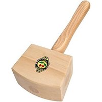 Kirschen Mazo de Carpintero con Cabeza Blanca Mango Papel y Ceniza 160mm