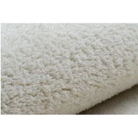 Moqueta Velvet Micro Crema Llanura Color Sólido 100x150 Cm