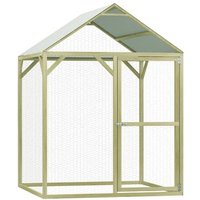 Gallinero de Madera de Pino Impregnada 1.5x1.5x2 M