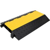 Rampas Protectoras de Cables de 2 Canales de Goma de 90 cm