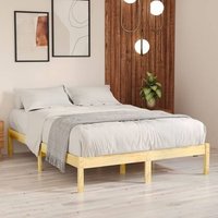 Estructura de Cama "Rey del" Pino 150x200 cm