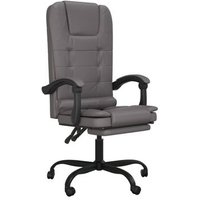 Silla de Oficina Reclinable Masaje Vidaxl