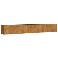 Jardinera Vidaxl 280x40x40 Cm Acero Corten