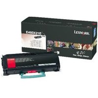 Cartucho de Tóner Negro Lexmark E460x21e Original