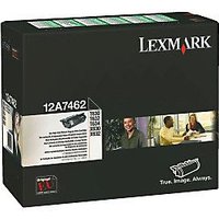Tóner Original Lexmark 12A7462 Negro
