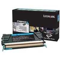 Tóner Original Lexmark C748H1CG Cyan