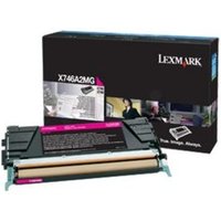 Lexmark X746a3 Cartucho De Tóner Original Magenta