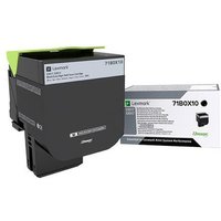 Lexmark 71B0X10 Cartucho de Tóner Original Negro