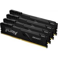 Memoria Kingston Fury Beast DDR4 64GB (4x16GB) 3600MHz CL18