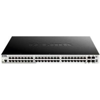 Switch D-Link 48 Puertos 10/100/1Gbit + 4 Puertos 10Gbit SFP+ PoE+