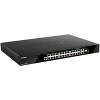 Switch Gestionado L3 Gigabit Ethernet D-Link DGS-1520-28MP/E PoE