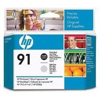 Cabezal de Inyección de Tinta Negro HP 91 para Designjet Z
