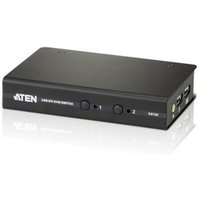 Aten KVM 2 Puertos USB DVI con Cables