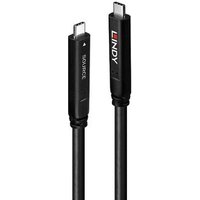 Cable USB 3.2 Gen 2 y DP 1.4 Híbrido Tipo C, 15m