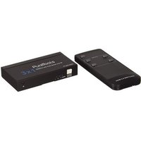 Conmutador HDMI Puretools PT-SW-HD3A 3x1 4K