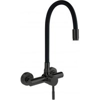 Grifo de Cocina con Caño Curvo para Montaje en Pared