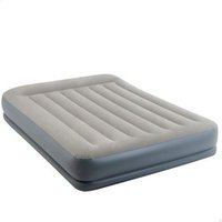 Colchón Hinchable Doble Intex 152x203x30 Cm con Bomba Eléctrica
