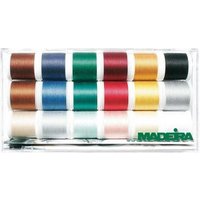Madeira Box De Bordar Cotona Art. No. 8030 - 18 Bobinas De 200m