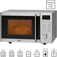Clatronic MWG 778 U Microondas con Grill 20 Litros 800W Plata