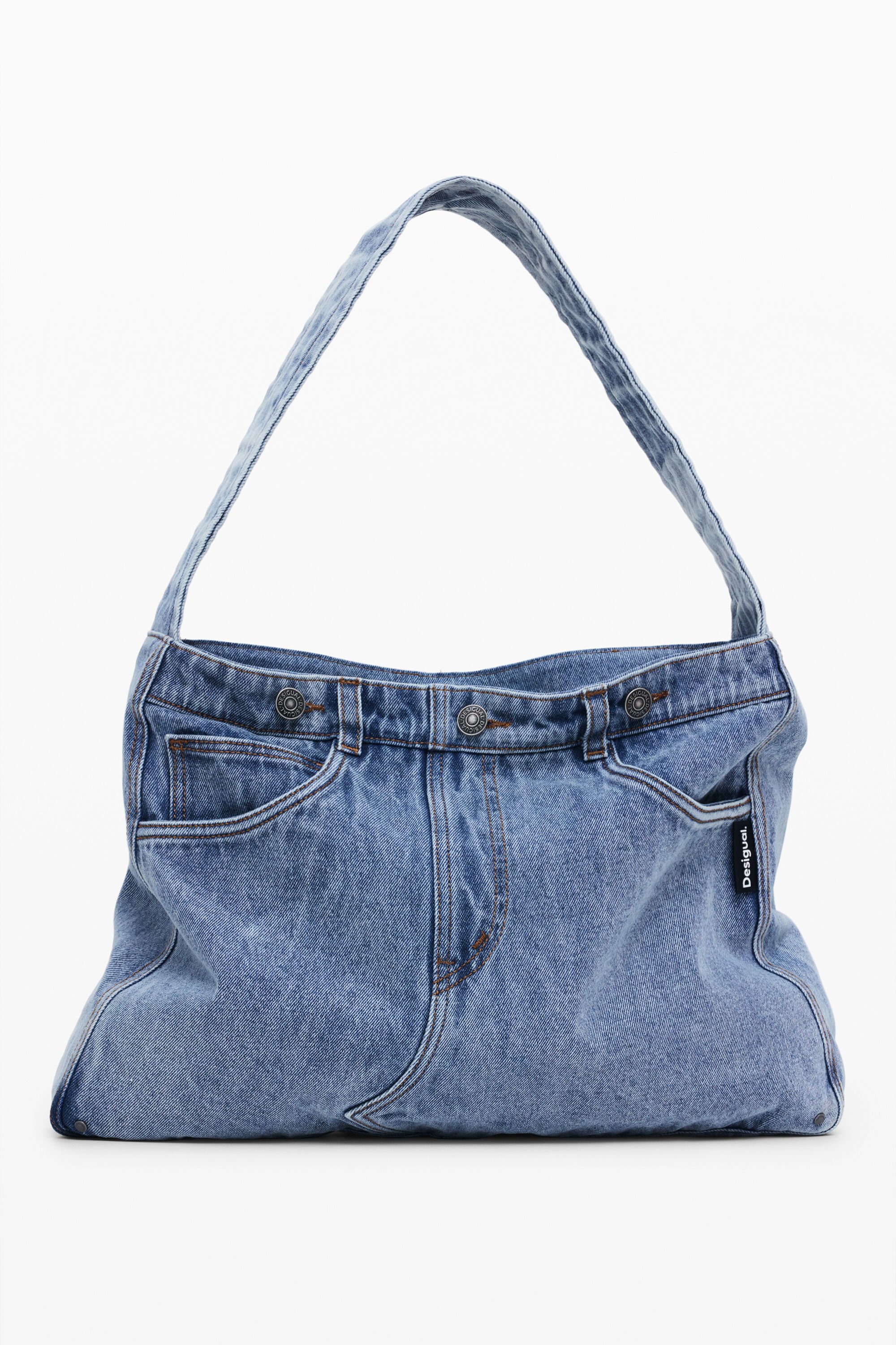 Bolso Desigual denim grande Bolso Desigual denim grande