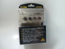 Behringer Microamp HA400 Amplificador de Auriculares Estéreo de 4 Canales