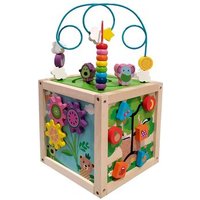 Cubo Sensorial De Actividades Madeira Frootimals