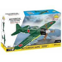 Cobi 5861 Colección Histórica WWII Mitsubishi A6M2 Zero - 170 Ladrillos