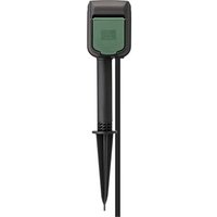 Regleta Wi-fi de 2 vías con cable de extensión de 10 m y toma de tierra IP44