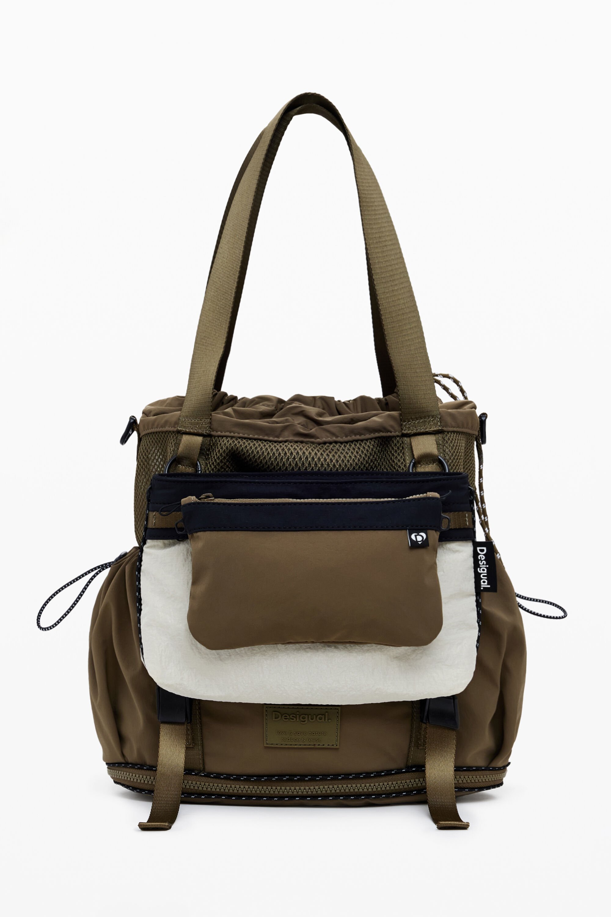 Mochila Desigual Nylon Modular Grande para Hombre